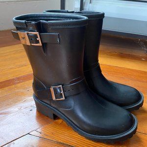 Michael Kors Black Rain boots